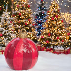 Large, Weatherproof Christmas Baubles for Indoor & Outdoor Use