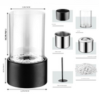 Classic Oil Lamp with Open Flame - Lumora | Petprovac