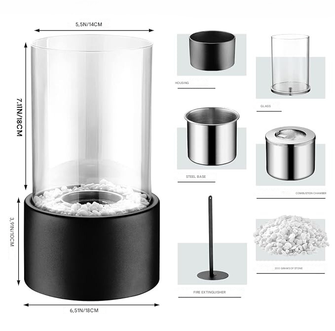 Classic Oil Lamp with Open Flame - Lumora | Petprovac