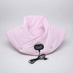 Coussin chauffant pour épaules et cou avec massage vibrant