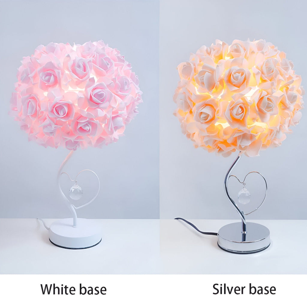 Rose Accent Night Light for Bedroom | Petprovac