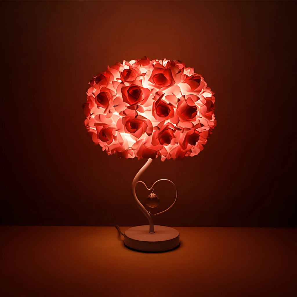 Rose Accent Night Light for Bedroom | Petprovac