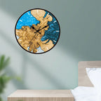 AstraLume Transparent Wall Clock In Minimalist Modern Decor