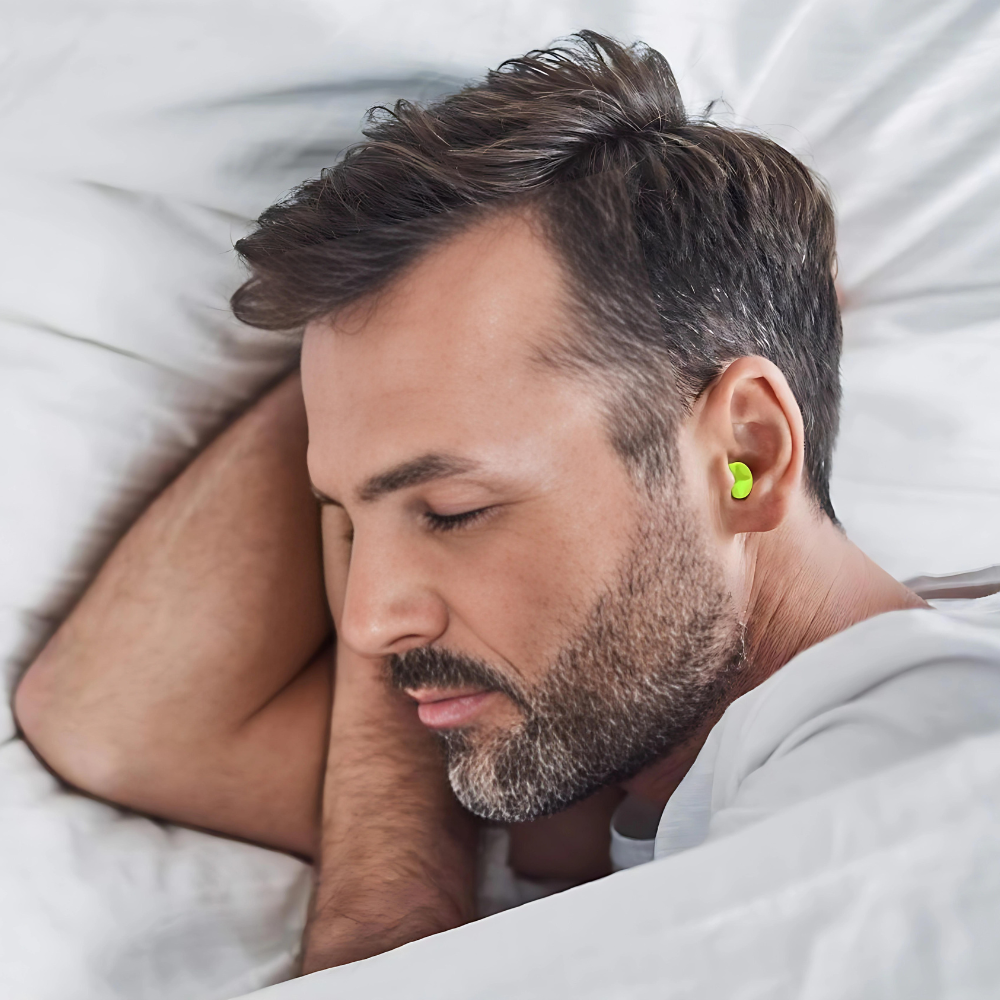 Tappi per le orecchie SilentComfort morbidi per chi dorme leggermente, che bloccano il rumore