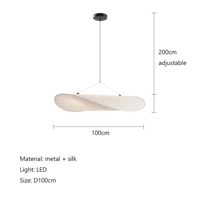 Lunara handgefertigte Kartoffelchip-Lampe für Umgebungsbeleuchtung