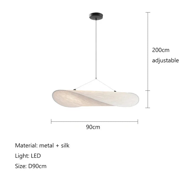 Lunara handgefertigte Kartoffelchip-Lampe für Umgebungsbeleuchtung
