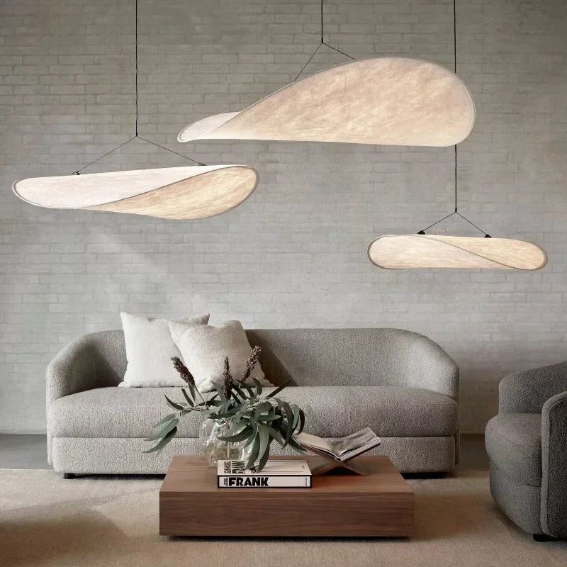 Lunara handgefertigte Kartoffelchip-Lampe für Umgebungsbeleuchtung