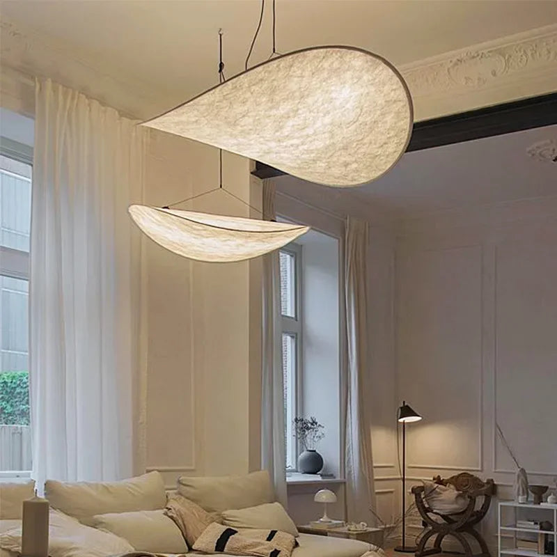 Lunara handgefertigte Kartoffelchip-Lampe für Umgebungsbeleuchtung