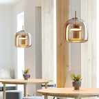 LumenNova Clear Glass Pendant Light For Modern Interiors