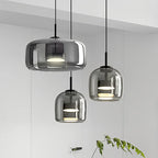 LumenNova Clear Glass Pendant Light For Modern Interiors