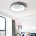 Nordic Round LED Ceiling Light With Remote Control For Energy Efficient Modern Homes