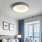 Nordic Round LED Ceiling Light With Remote Control For Energy Efficient Modern Homes