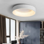 Nordic Round LED Ceiling Light With Remote Control For Energy Efficient Modern Homes