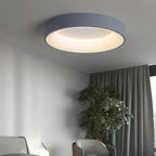 Nordic Round LED Ceiling Light With Remote Control For Energy Efficient Modern Homes