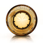 MiyuCraft | כוס וויסקי בעיצוב נוצת עגור בעבודת יד עם קופסת עץ | Petprovac