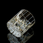 Togane | Copos de Whisky Estilo Kiriko Multicoloridos com Caixa de Madeira | Petprovac