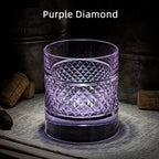 ミズミ マルチカラー ダイヤモンドパターン ウイスキーグラス 木製ボックス付き | Petprovac