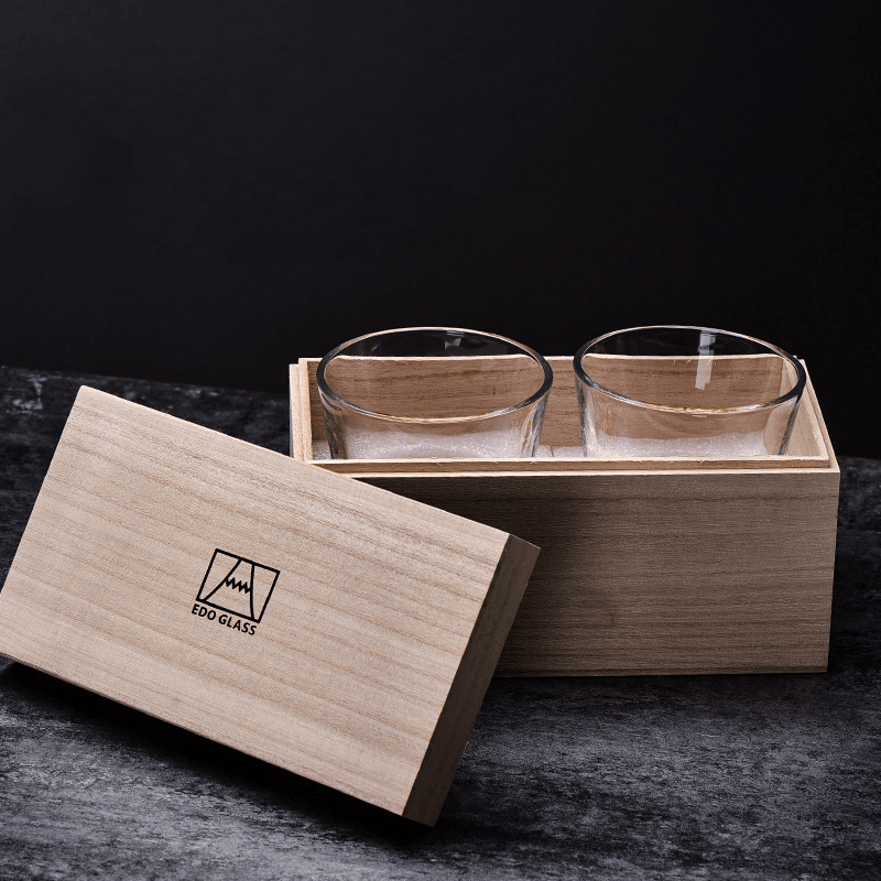 Aiko Kiriko Whiskyglas-Set von Chamvin Edo Craft Edition