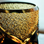 Kirei | Käsintehty Dark Knight -viskilasi puisessa laatikossa | Petprovac