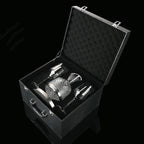 Luminara 360 asteen kristallipyörivä käsin puhallettu karahvi