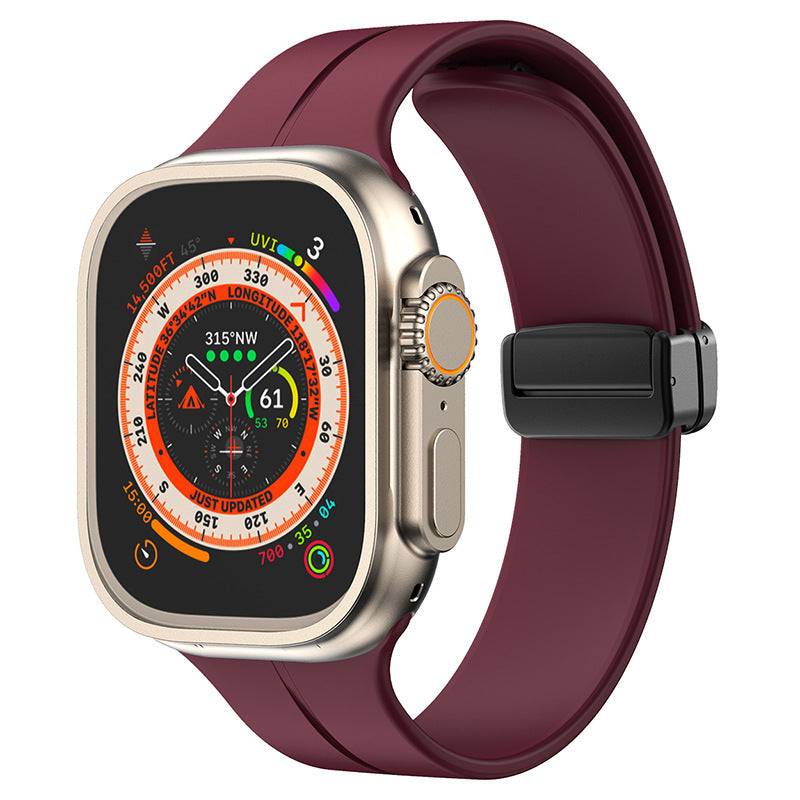Kirrea magnetiskt vikbart silikonarmband för Apple Watch | Petprovac