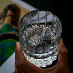 Togane | Copos de Whisky Estilo Kiriko Multicoloridos com Caixa de Madeira | Petprovac