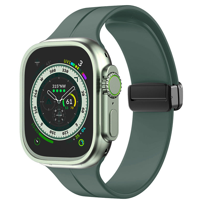 Kirrea magnetiskt vikbart silikonarmband för Apple Watch | Petprovac