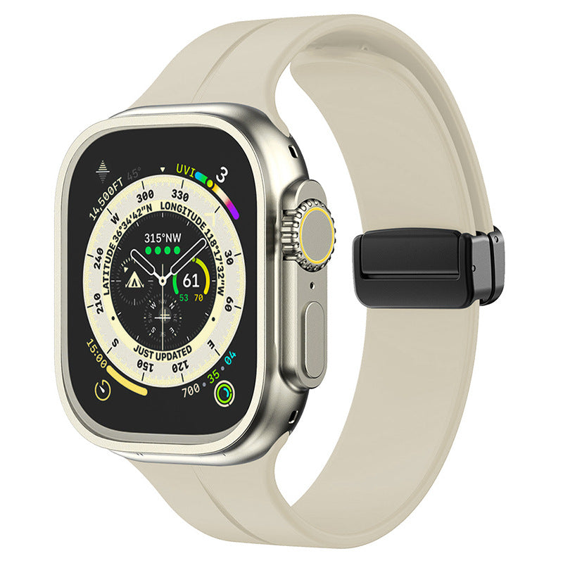 Kirrea magnetiskt vikbart silikonarmband för Apple Watch | Petprovac