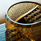 Kirei | Käsintehty Dark Knight -viskilasi puisessa laatikossa | Petprovac