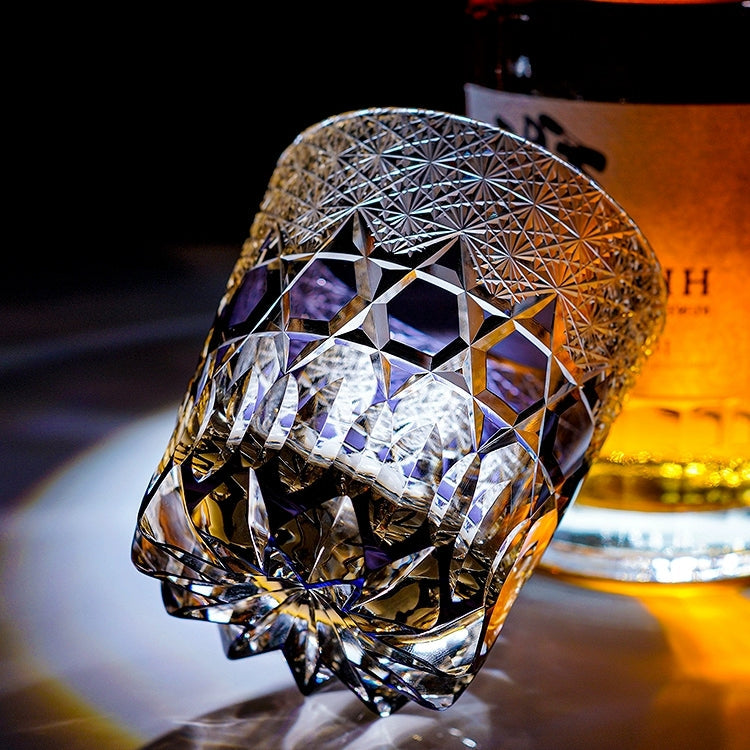 Hikaru | 職人のフローライトウイスキータンブラー 木箱付き | Petprovac