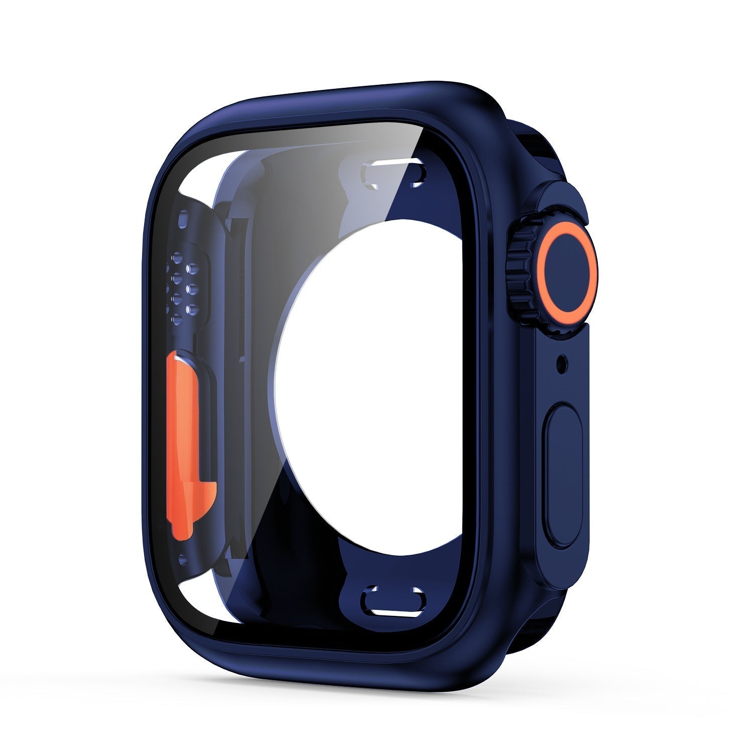 QuantaGuard 360 Protective Case With Tempered Film For Apple Watch