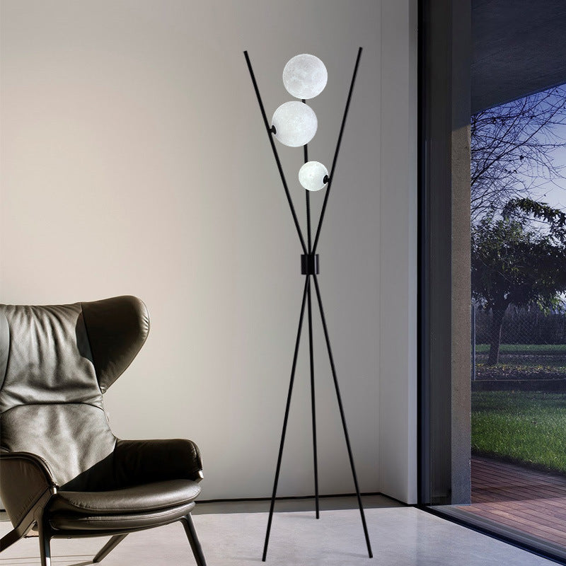 LunaGlow Moonlight Floor and Table Lamp For Modern Living Rooms