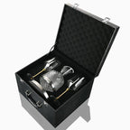 Luminara 360 asteen kristallipyörivä käsin puhallettu karahvi