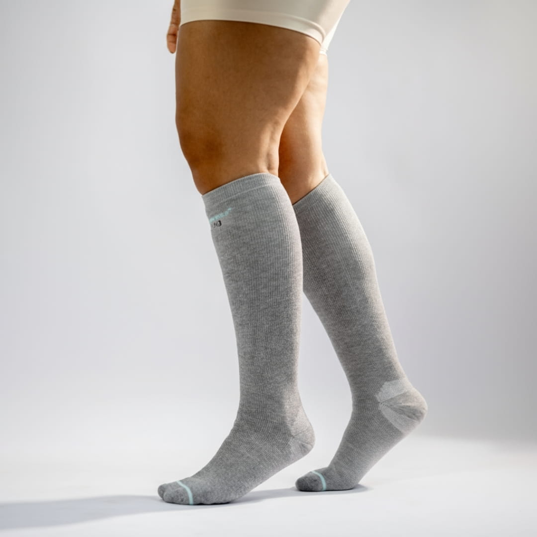 Comfort Bamboo Compression Socks for Daily Leg Support and Recovery