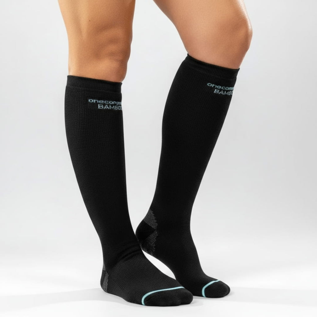 Comfort Bamboo Compression Socks for Daily Leg Support and Recovery