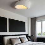 侘寂ファブリック天井ランプ - ポリフォーム＆レジン | Petprovac