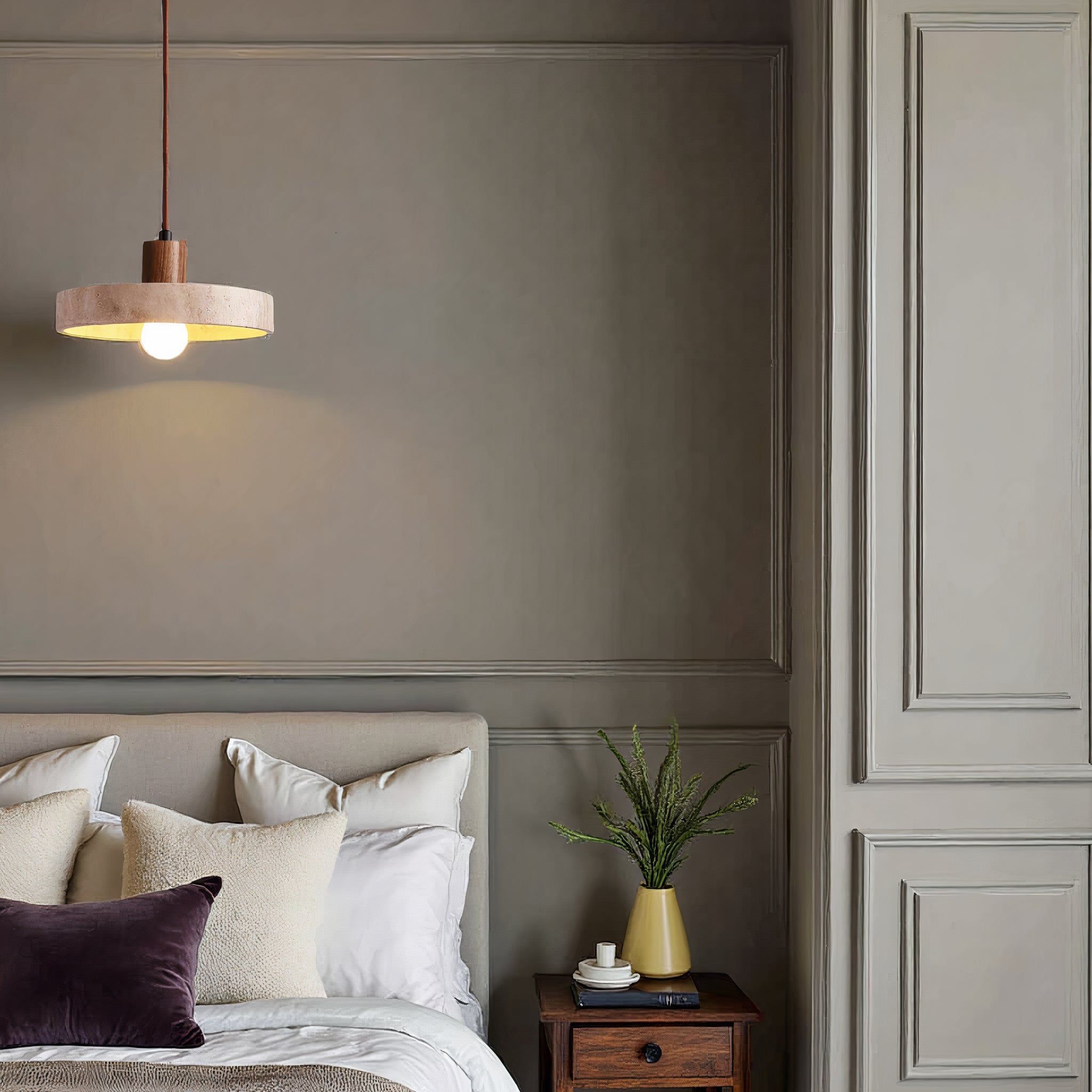 lampu gantung dalam batu semula jadi - Unik & Boleh Laras | Petprovac