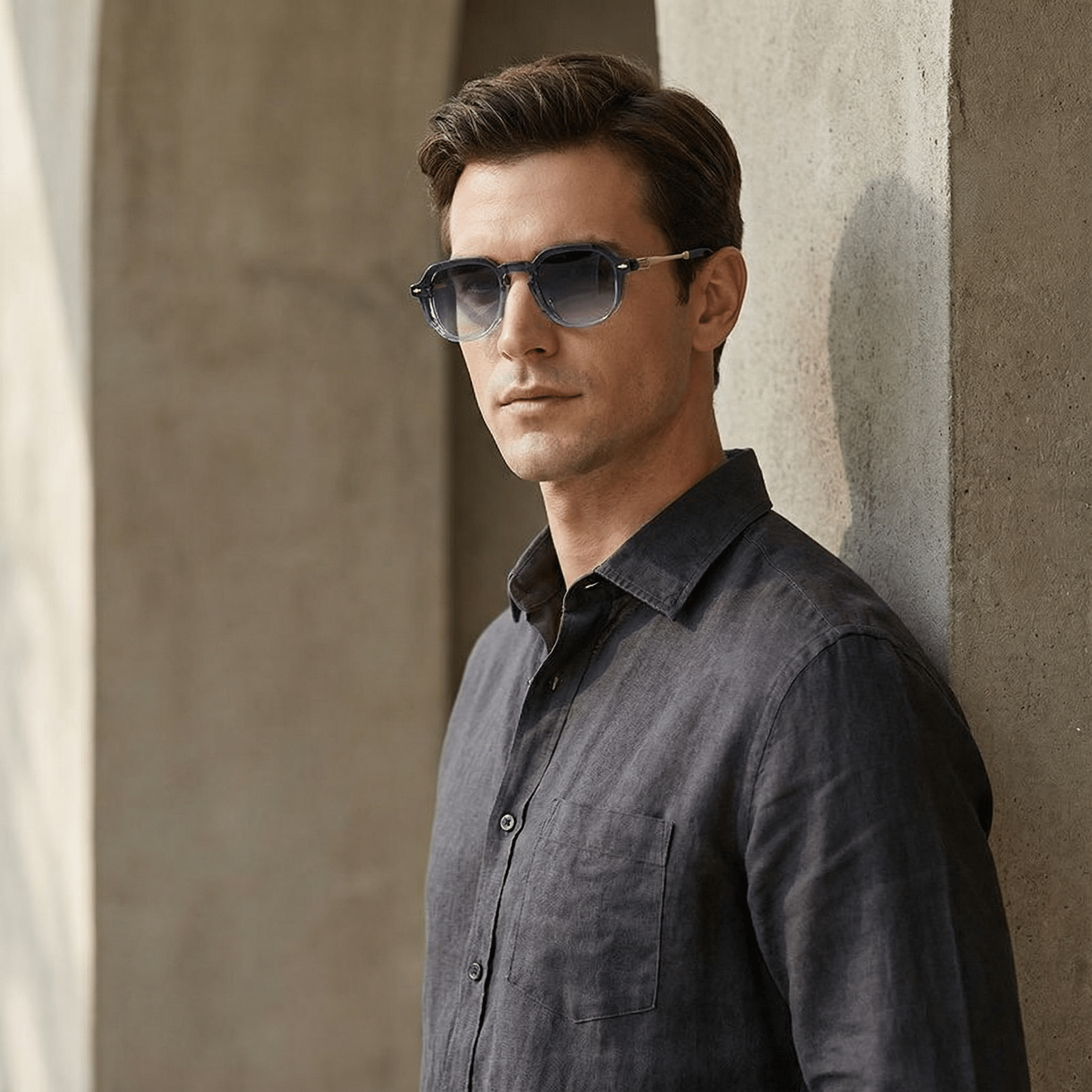 Aurora Peak Herre Solbriller med UV400 Beskyttelse