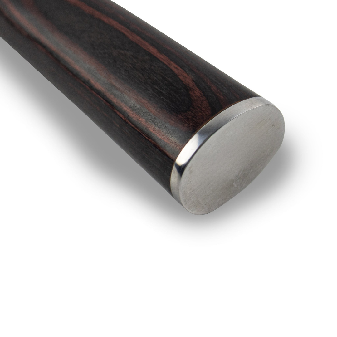 Nira 7-teiliges Messerset aus hochkohlenstoffreichem Stahl, Griffe aus Rosenholz