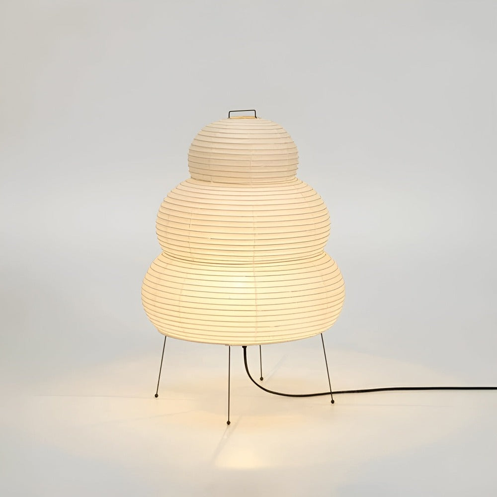 SoraLume Rice Paper Floor Lamp With Adjustable Lighting