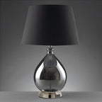 带布罩的玻璃台灯 适用于现代家居照明