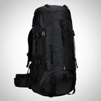 Zaino impermeabile da 65L da uomo con sistema di trasporto ergonomico per avventure