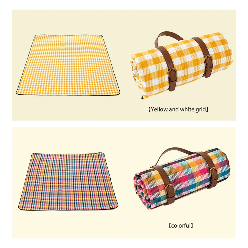 Waterproof Foldable Picnic Blanket For Camping And Beach Trips