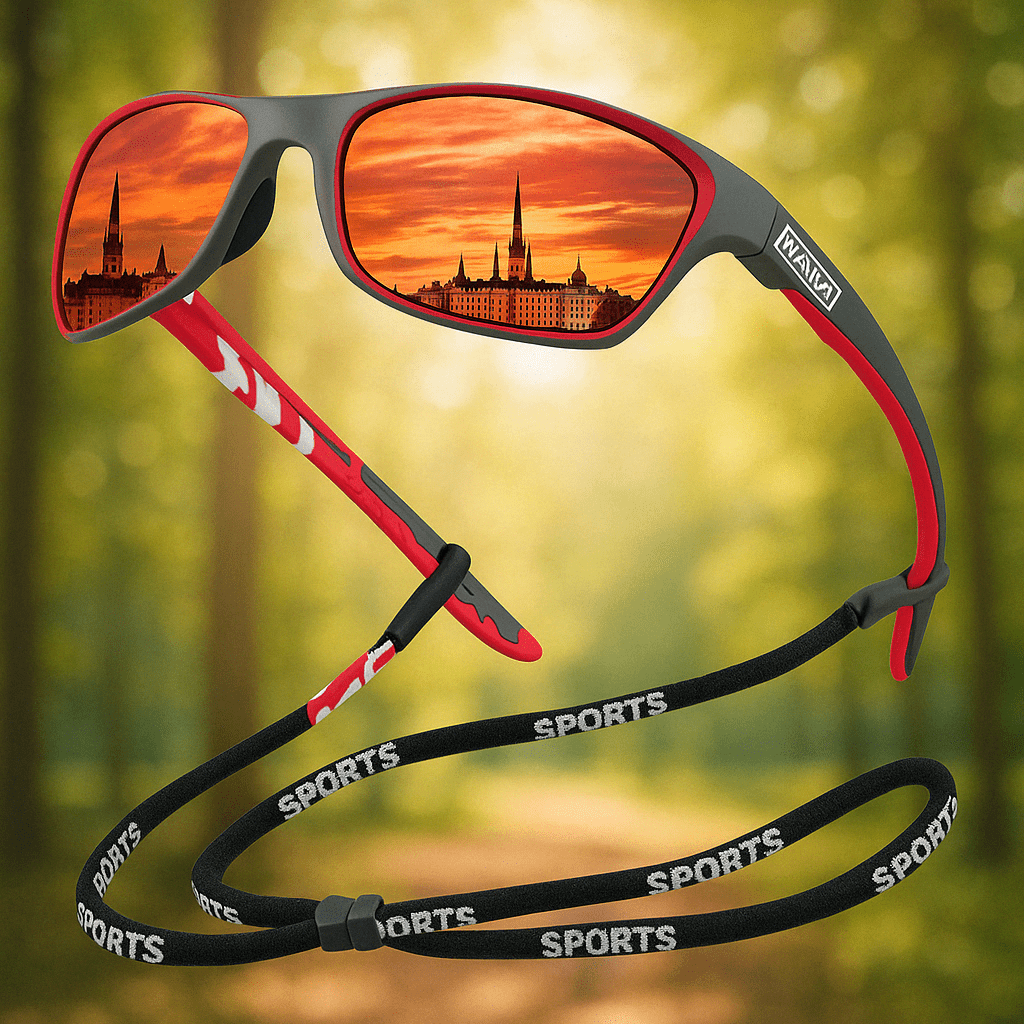Polarized Sport Sunglasses with UV400 Protection for Outdoor & Everyday