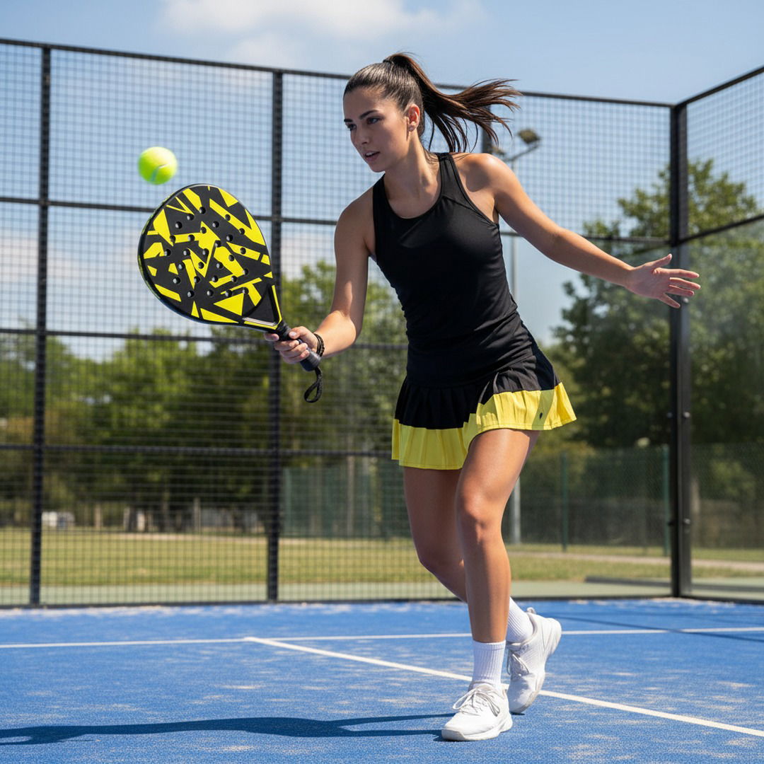 Leichtes Padel-Schläger mit EVA-Kern für Präzision und Kontrolle