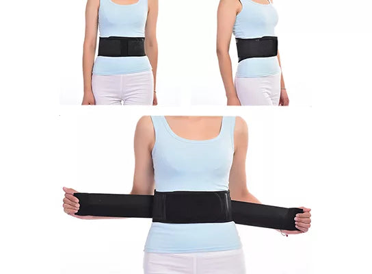 Magnetic Therapy Heat Back Support Belt – Adjustable Support for Lower Back, Breathable Fabric
