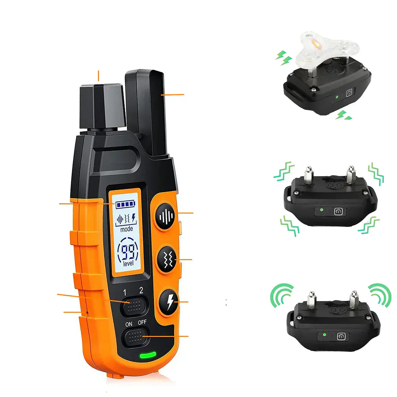 NovaPace 1000m Remote Dog Training Collar, Waterproof