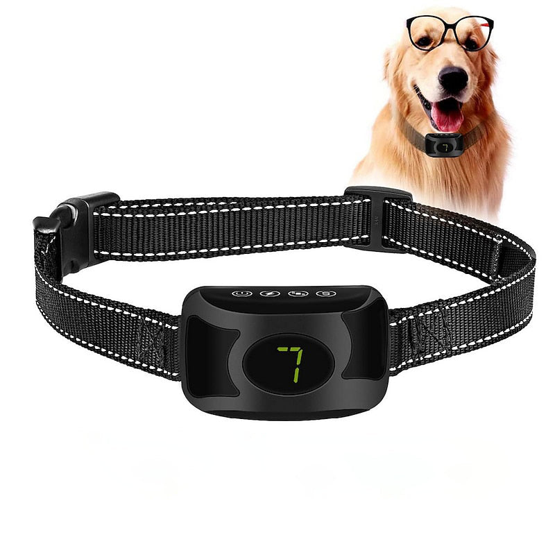 Rechargeable Bark Collar With Adjustable Sensitivity For All Dogs