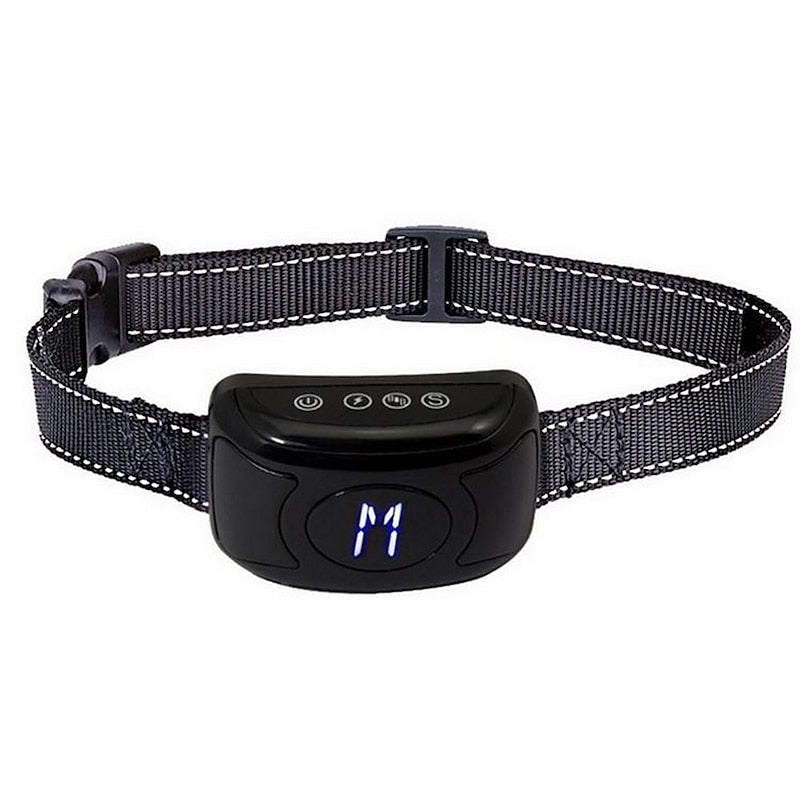 Rechargeable Bark Collar With Adjustable Sensitivity For All Dogs