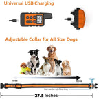 Pawfey Waterproof Dog Training Collar With 500m Remote Range